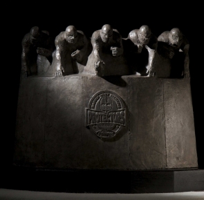 The Madden Most Valuable Protectors Award, created by Tsuchiya for the NFL.